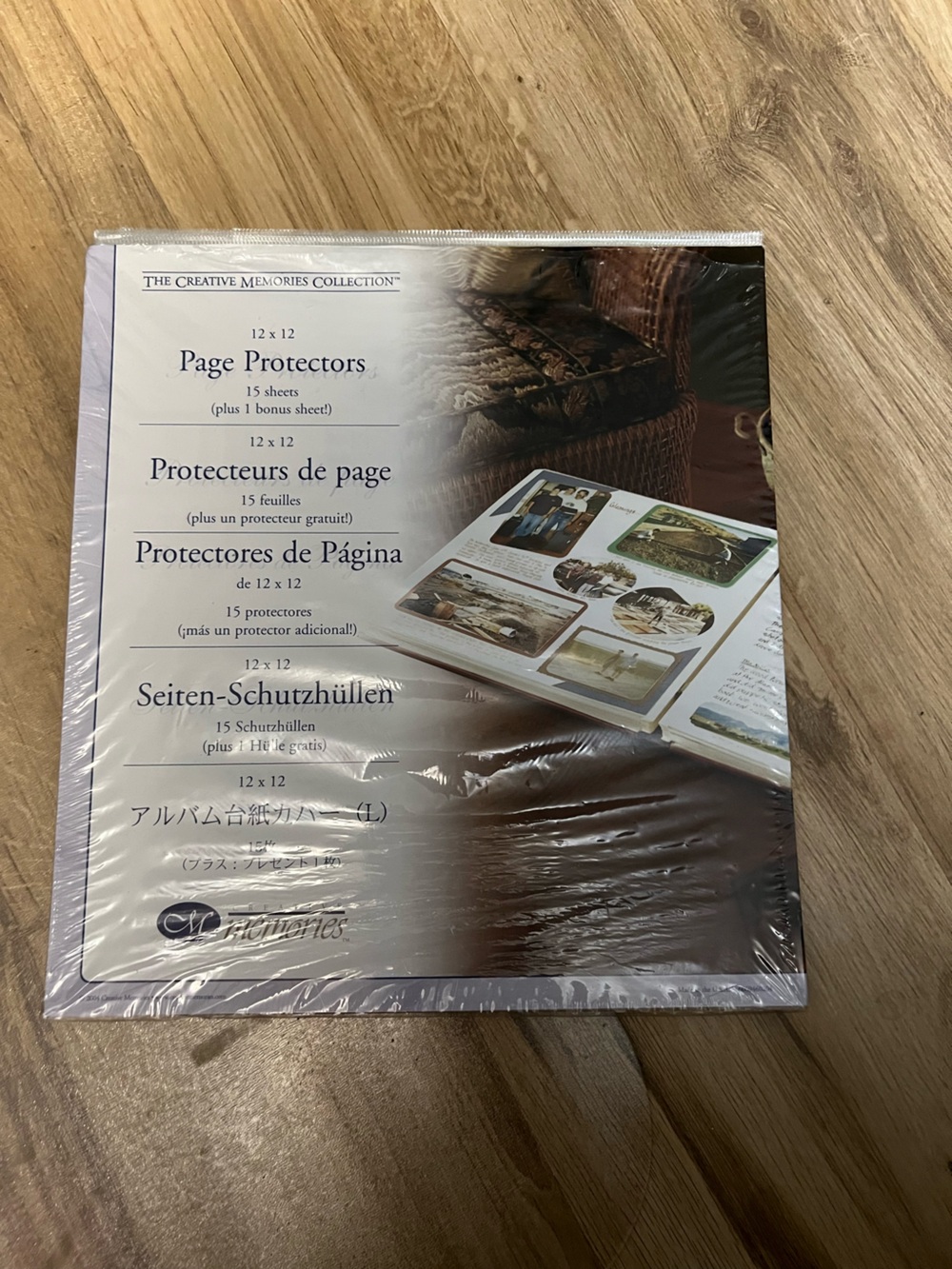 The Creative Memories 12x12 Clear Page Protectors - only 12